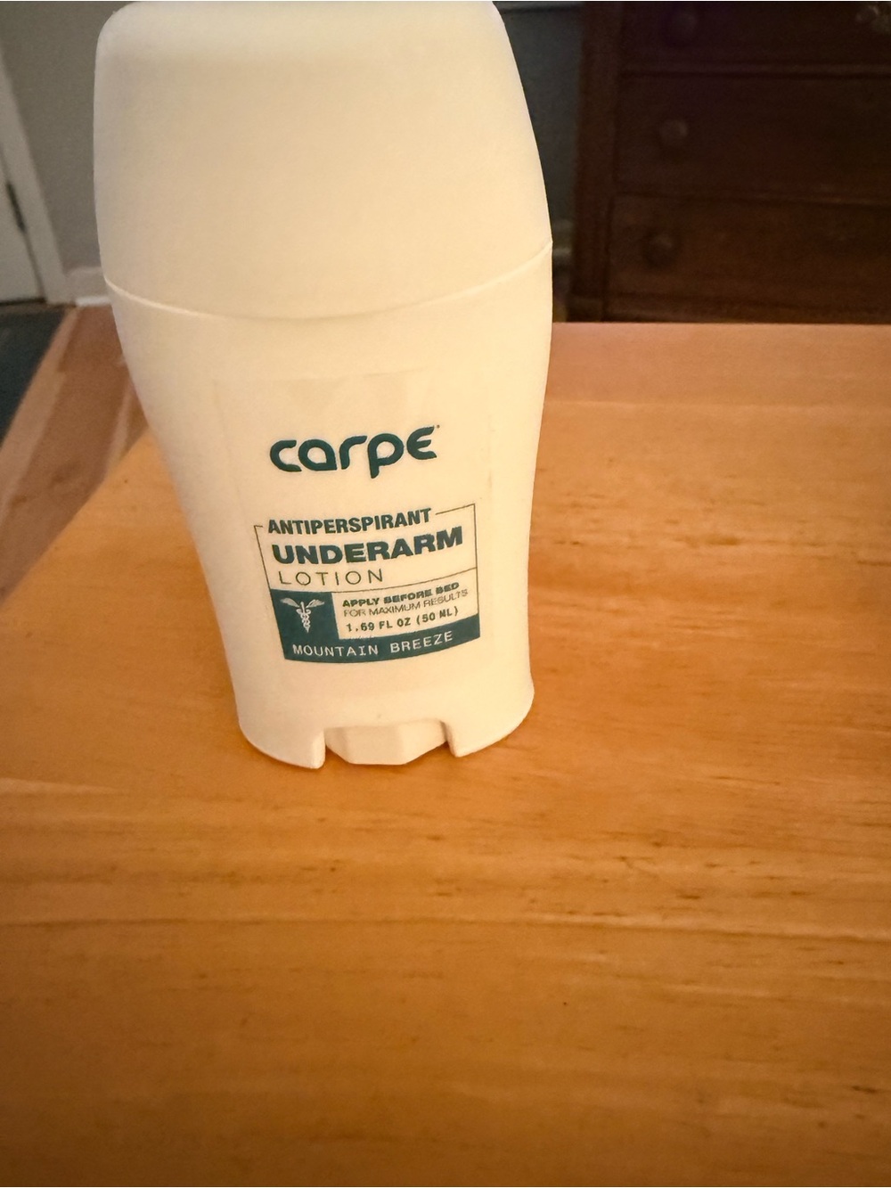 Carpe Antiperspirant Underarm Lotion - White (Mountain Breeze)